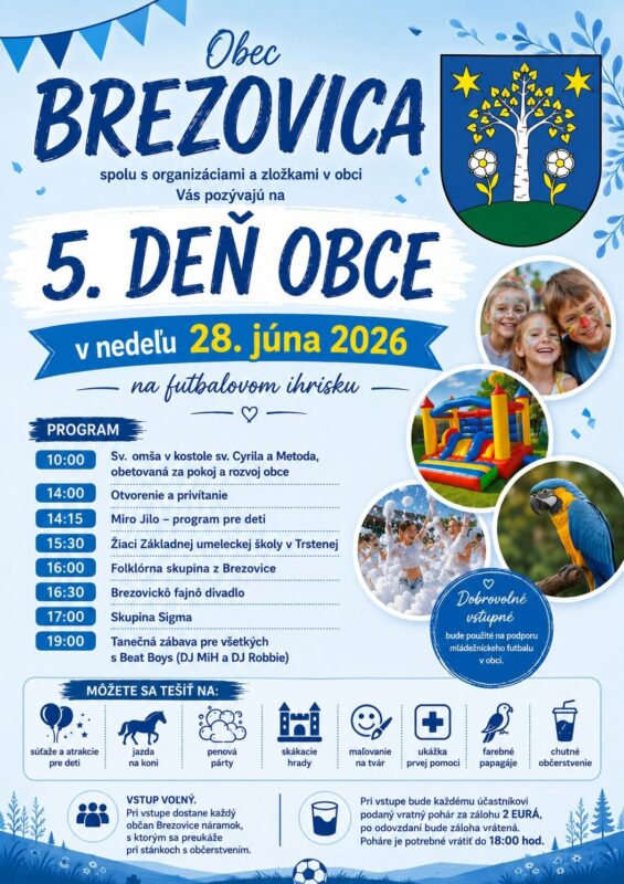 5. Deň obce Brezovica
