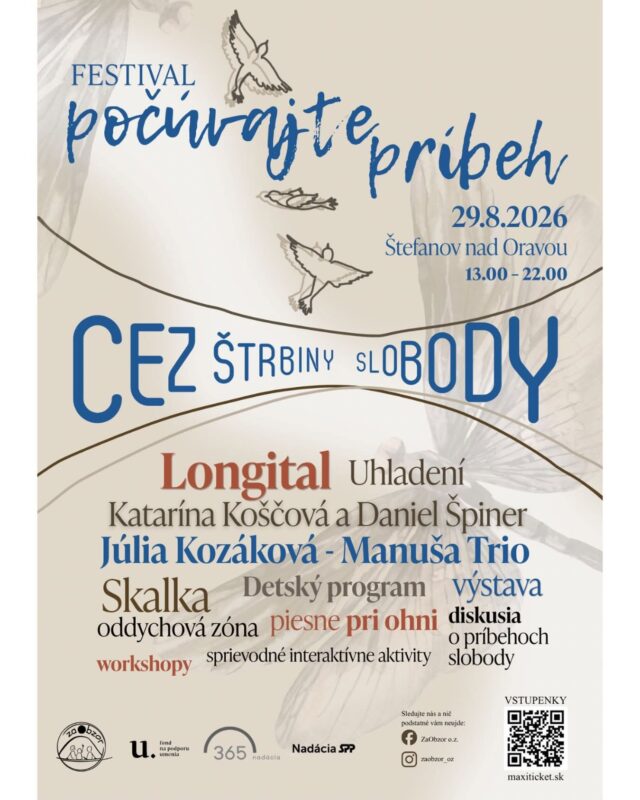 Počúvajte príbeh cez štrbiny slobody