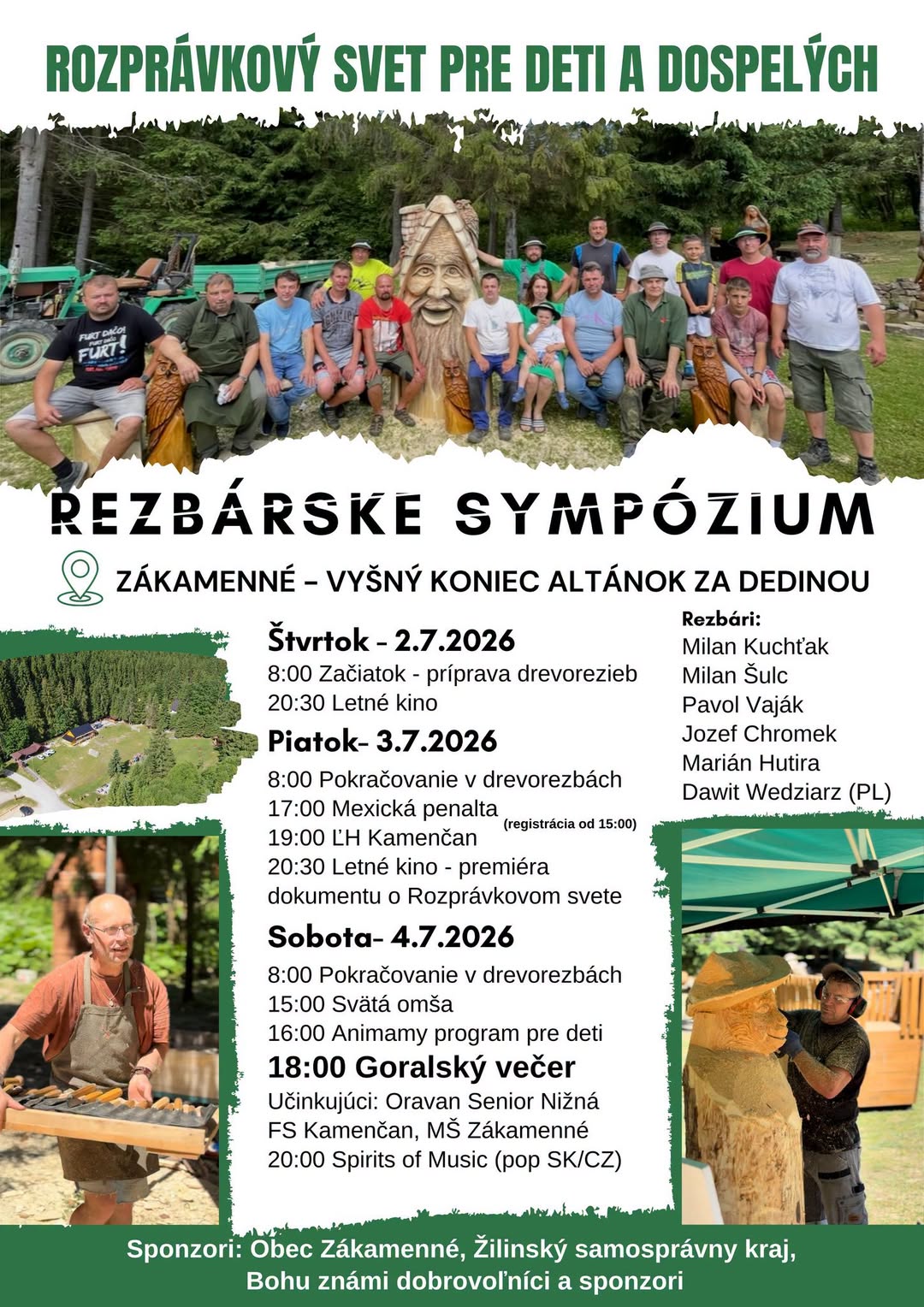 Rezbárske sympózium Zákamenné