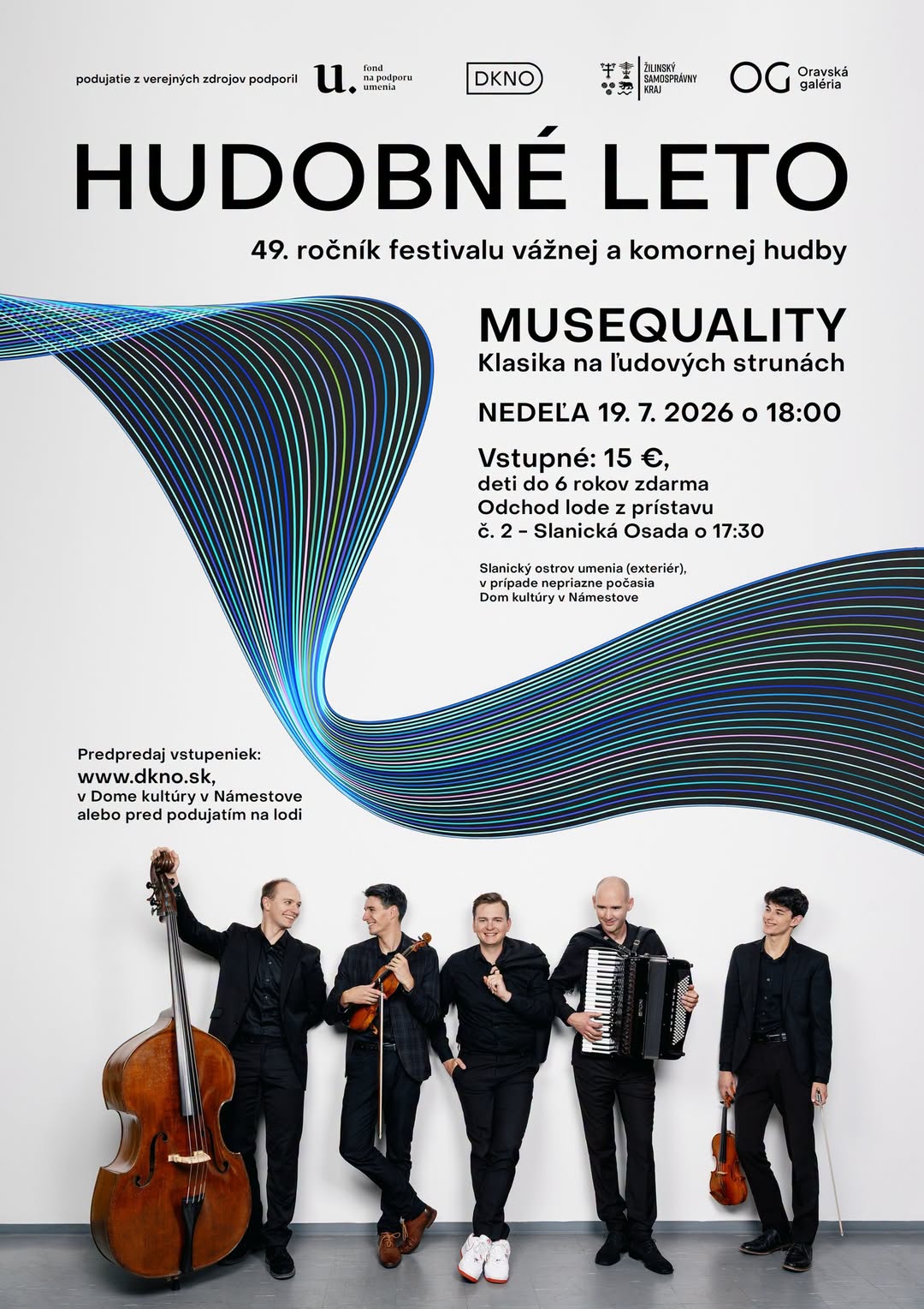 Hudobné leto: MUSEQUALITY – Klasika na ľudových strunách