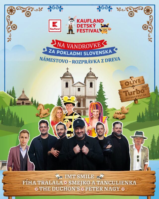 Kaufland Detský festival: Na vandrovke za pokladmi Slovenska