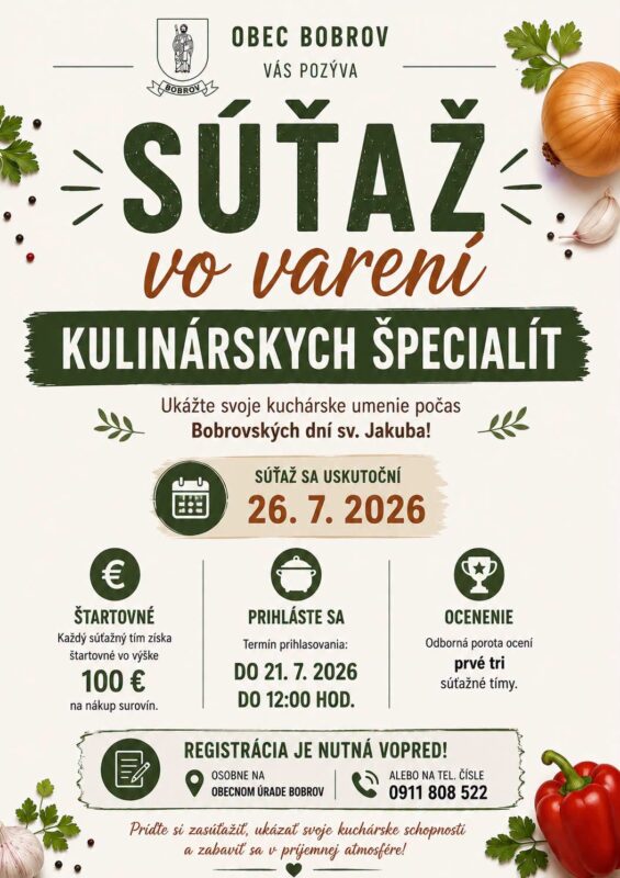 Súťaž vo varení kulinárskych špecialít