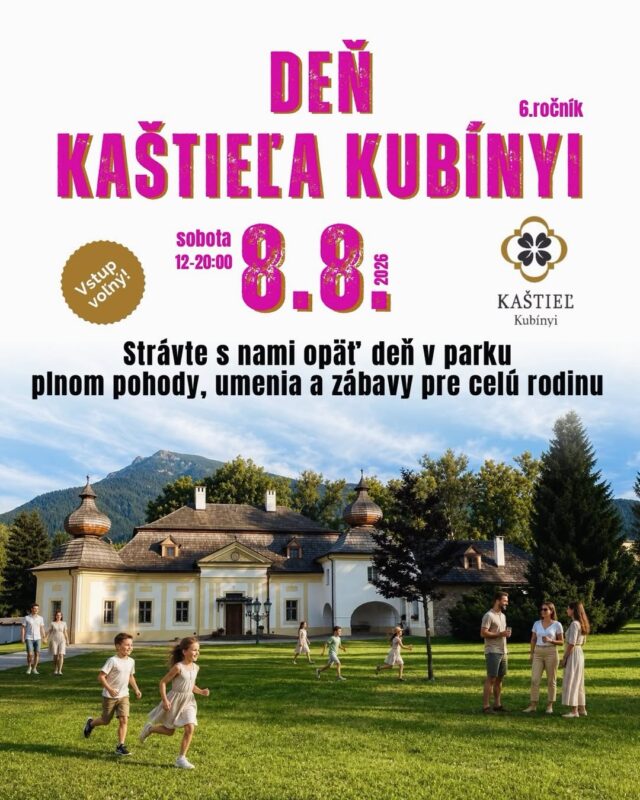 Deň kaštieľa Kubínyi
