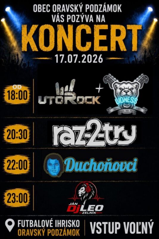 Dni obce Oravský Podzámok Oravský Podzámok