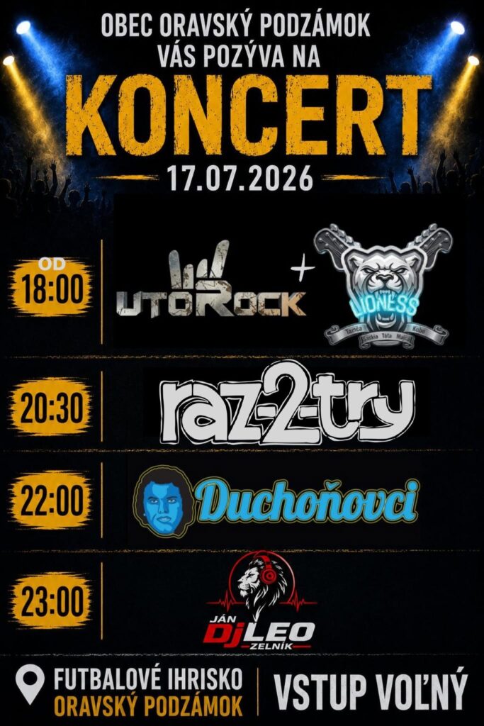 Dni obce Oravský Podzámok Oravský Podzámok