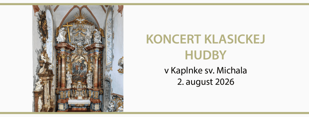 Koncert klasickej hudby v Kaplnke sv. Michala