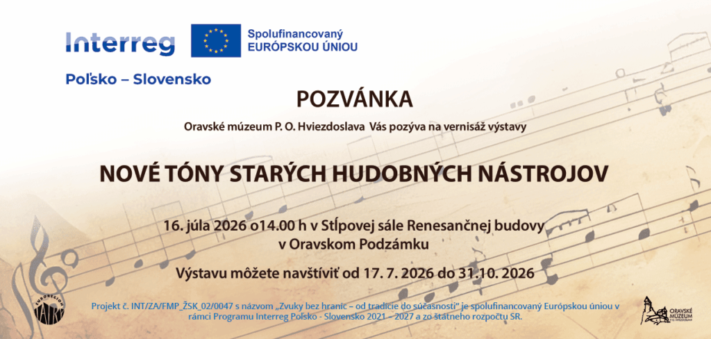 Vernisáž výstavy ,,Nové tóny starých hudobných nástrojov”/ Wernisaż wystawy „Nowe brzmienia dawnych instrumentów muzycznych”
