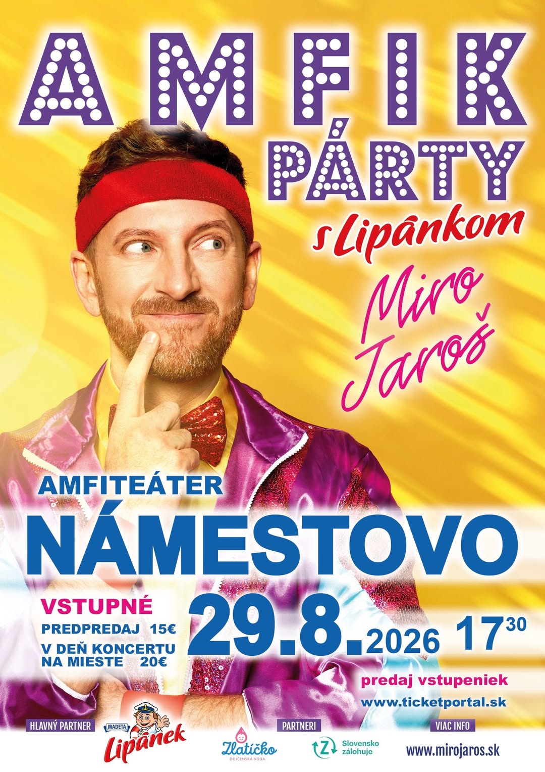 Amfik párty s Lipánkom a Mirom Jarošom