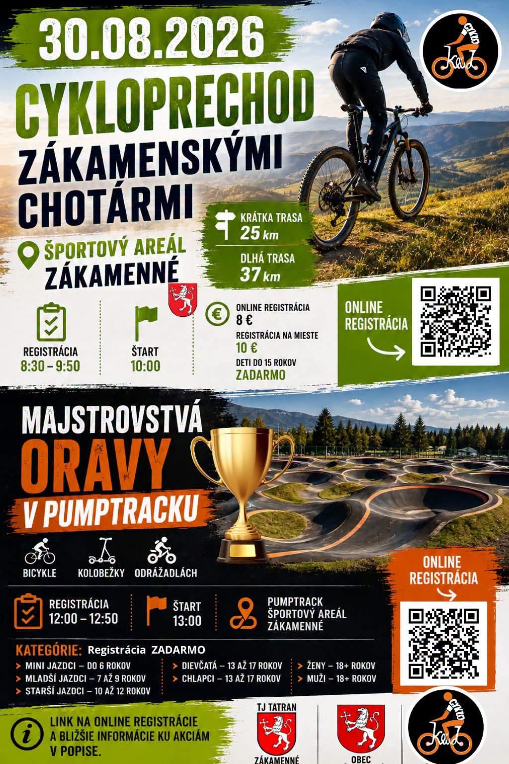 Cykloprechod Zákamenskými chotármi