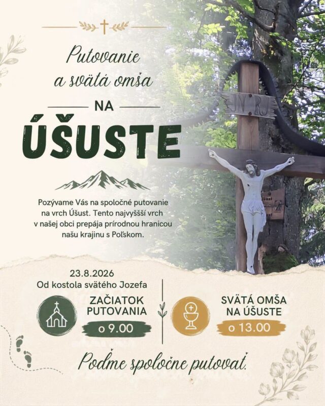 Putovanie a svätá omša na Úšuste