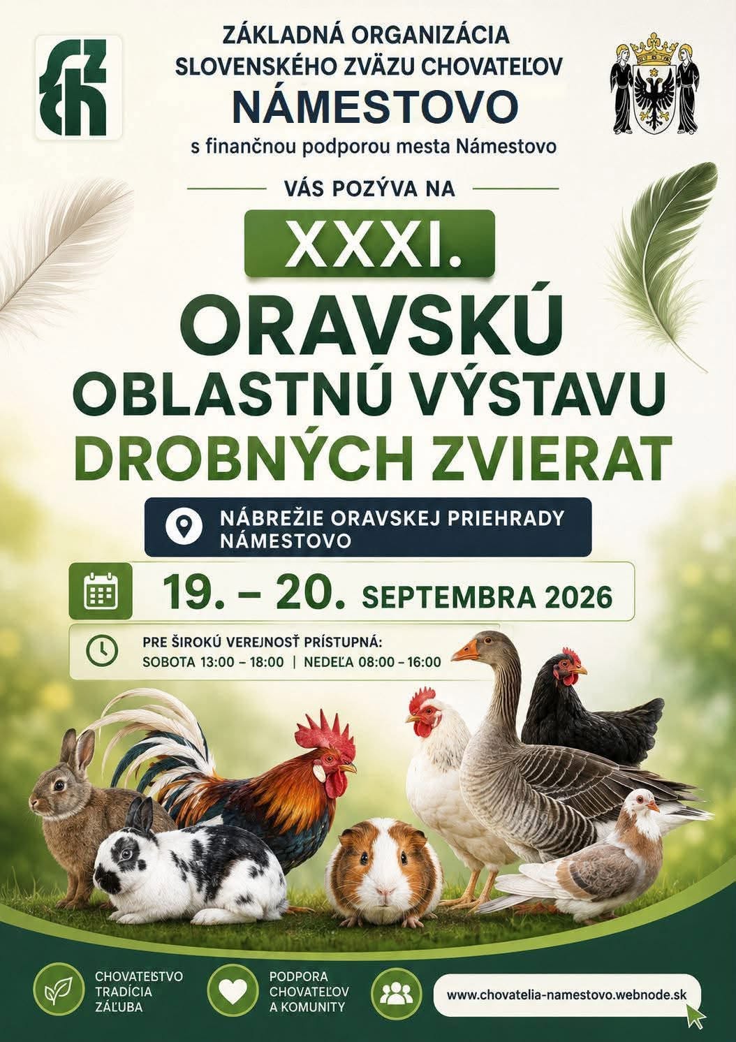 XXXI. Oravská oblastná výstava drobných zvierat