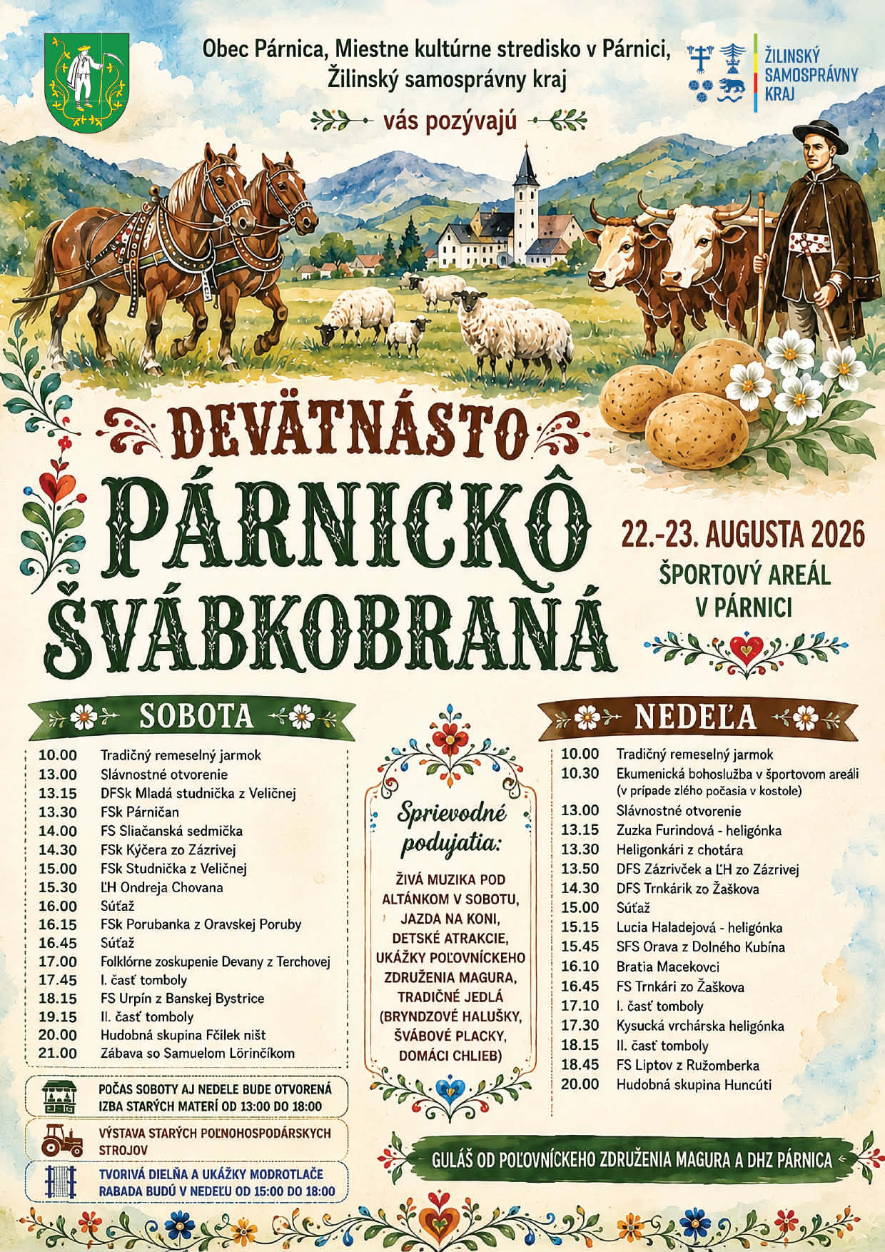 Devätnásto Párnickô svábkobraná