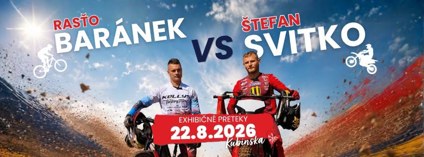 – 23.08.2026 17:00 Rasťo BERÁNEK vs ŠTEFAN SVITKO Kubínska hoľa, Dolný Kubín