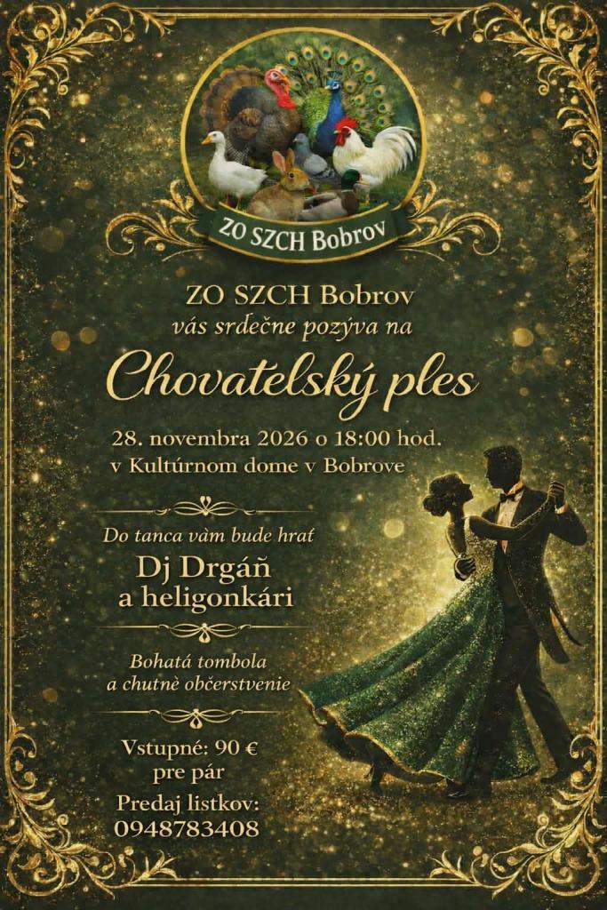 Chovateľský ples v Bobrove