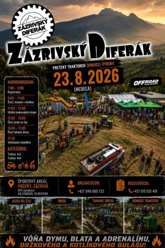Zázrivský Diferák 2026 Zázrivá