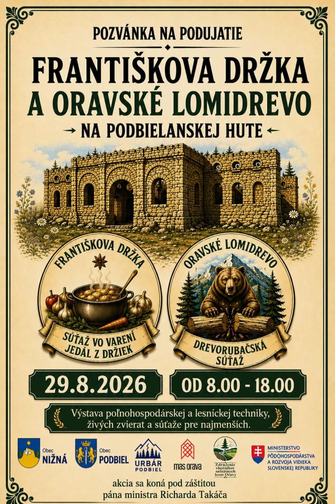 Františkova držka a Oravské lomidrevo