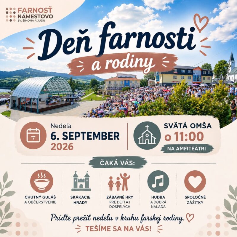 Deň farnosti a rodiny