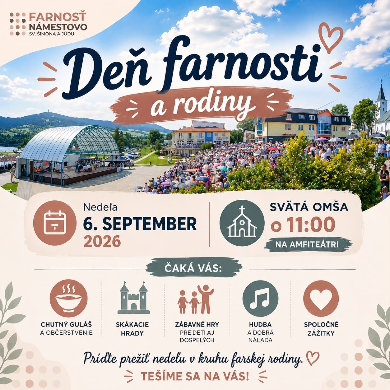 Deň farnosti a rodiny