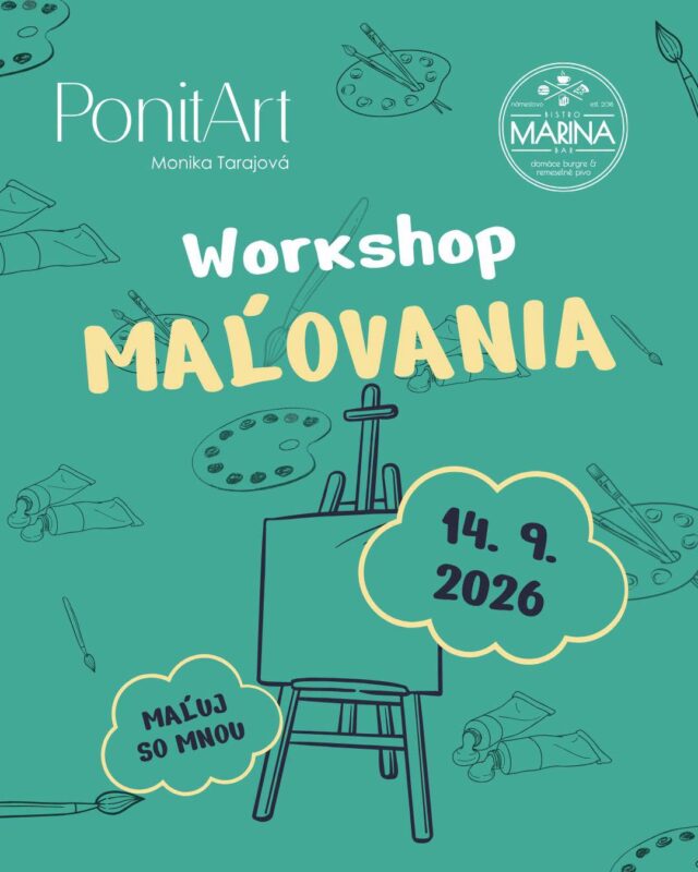 Workshop maľovania s PonitArt