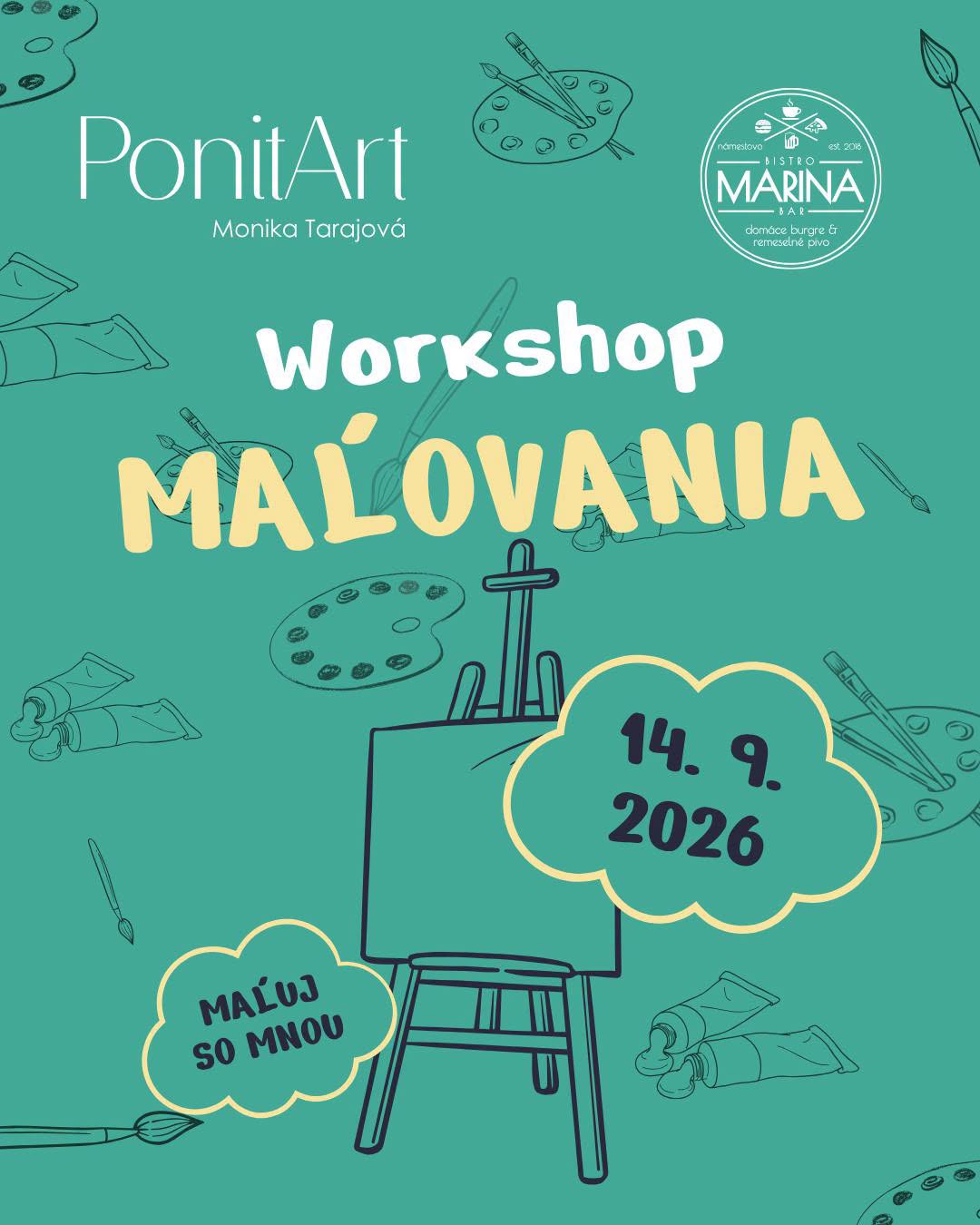 Workshop maľovania s PonitArt