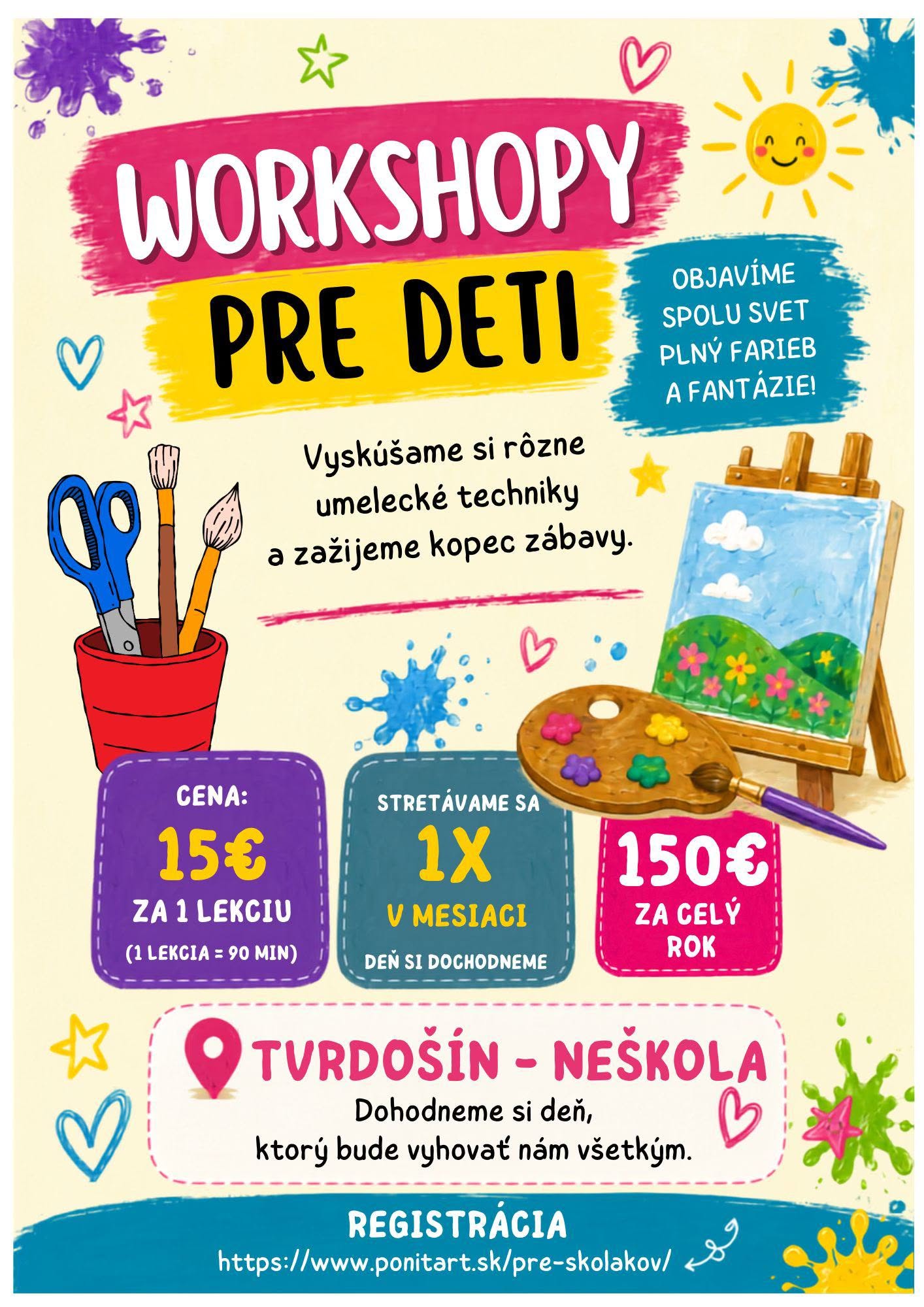 Workshopy pre deti