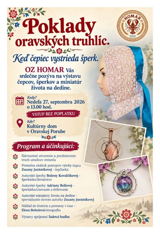 Poklady oravských truhlíc. Keď čepiec vystrieda šperk.