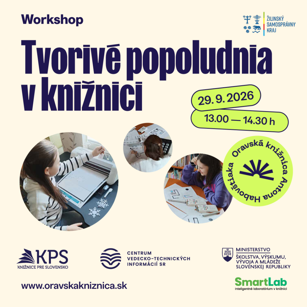 Smart Lab v knižnici Oravská knižnica Antona Habovštiaka, Dolný Kubín