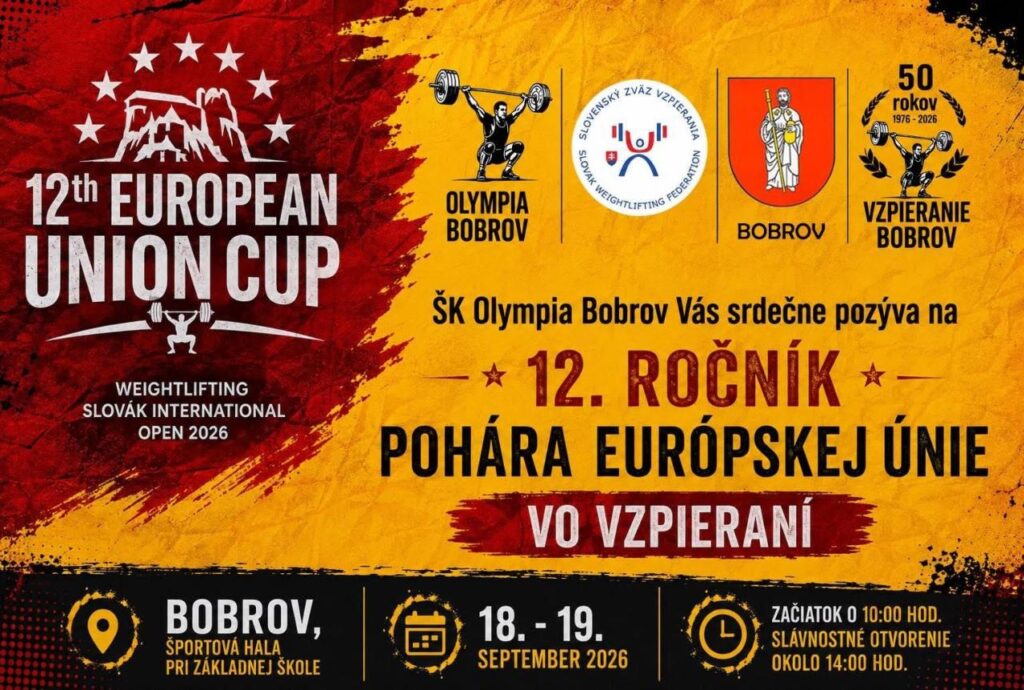 12. ročník Pohára Európskej únie vo vzpieraní