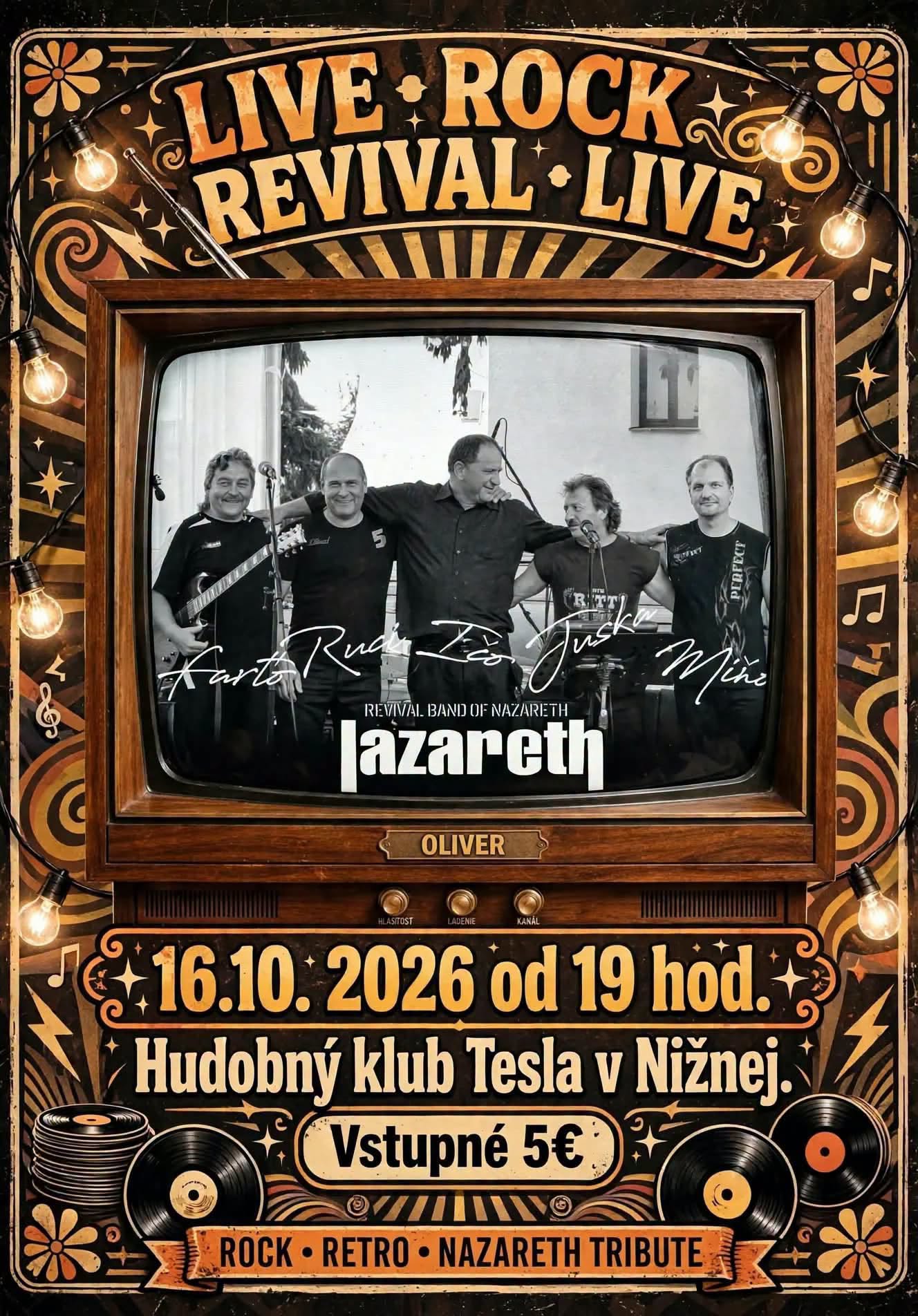 Live Rock Revival – Nazareth Tribute