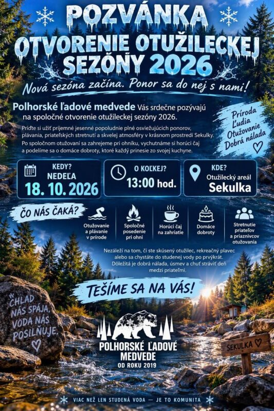 Otvorenie otužileckej sezóny 2026