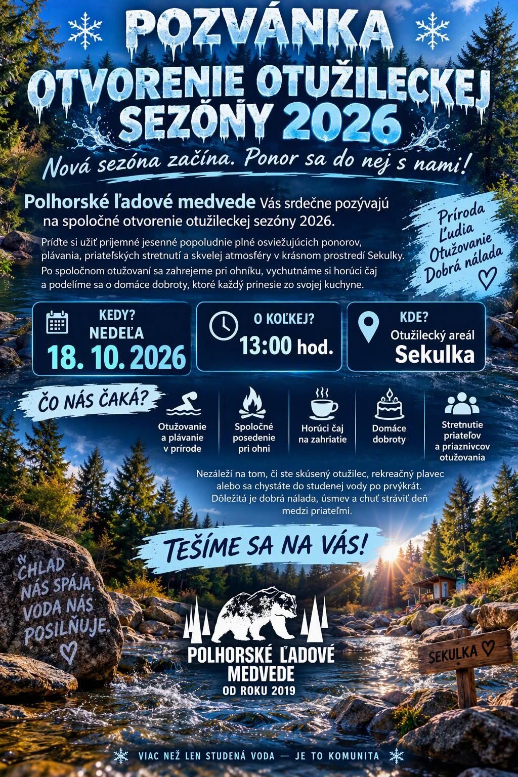 Otvorenie otužileckej sezóny 2026
