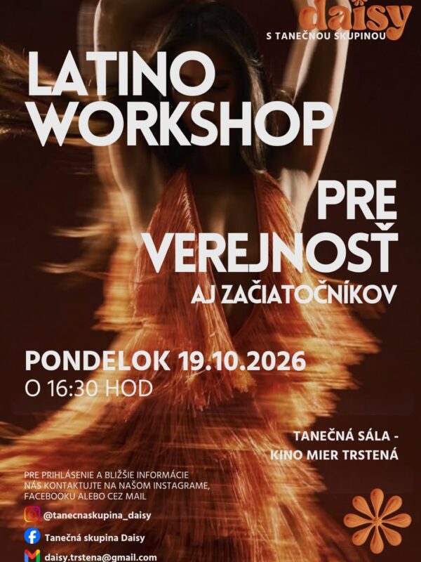 Latino workshop pre verejnosť