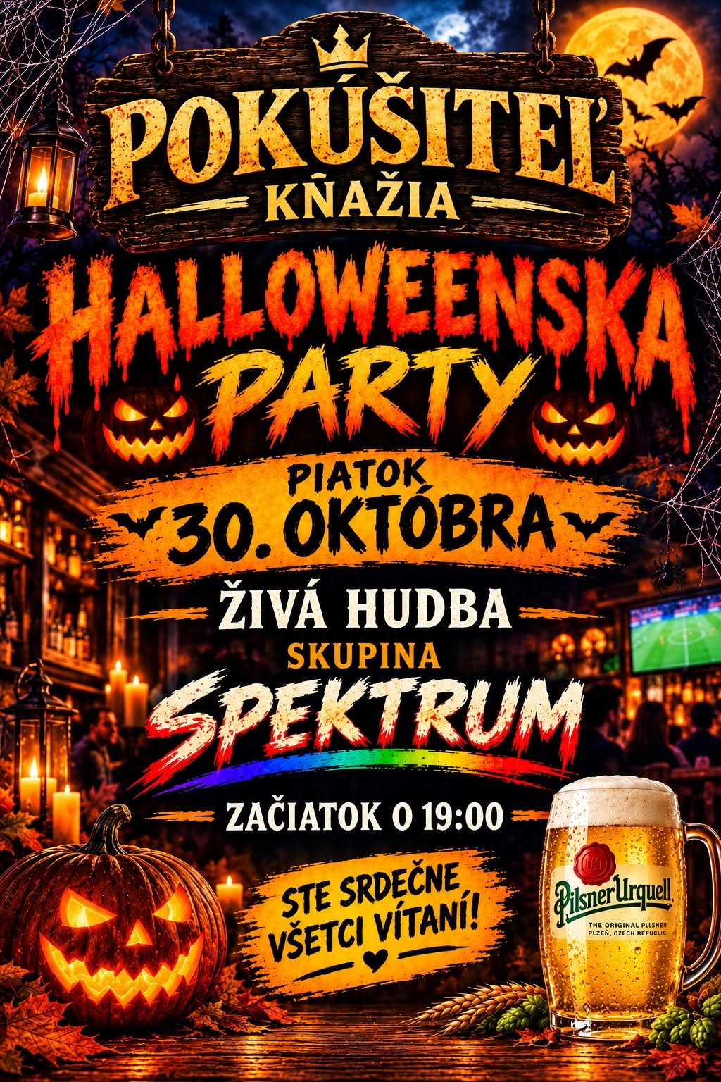 Halloweenska party