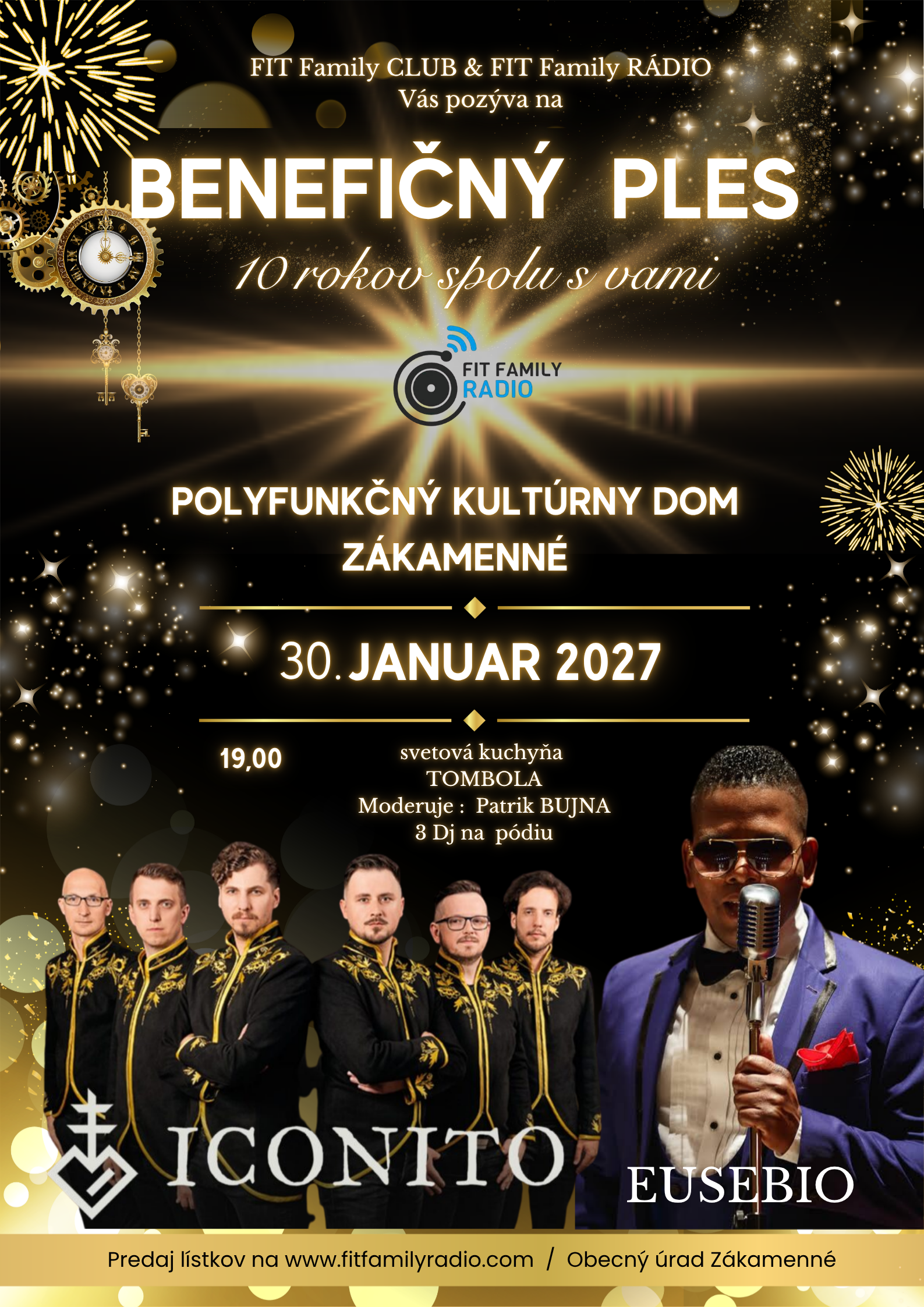Benefičný ples FIT FAMILY RÁDIO