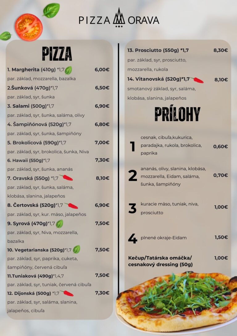 Pizza Orava