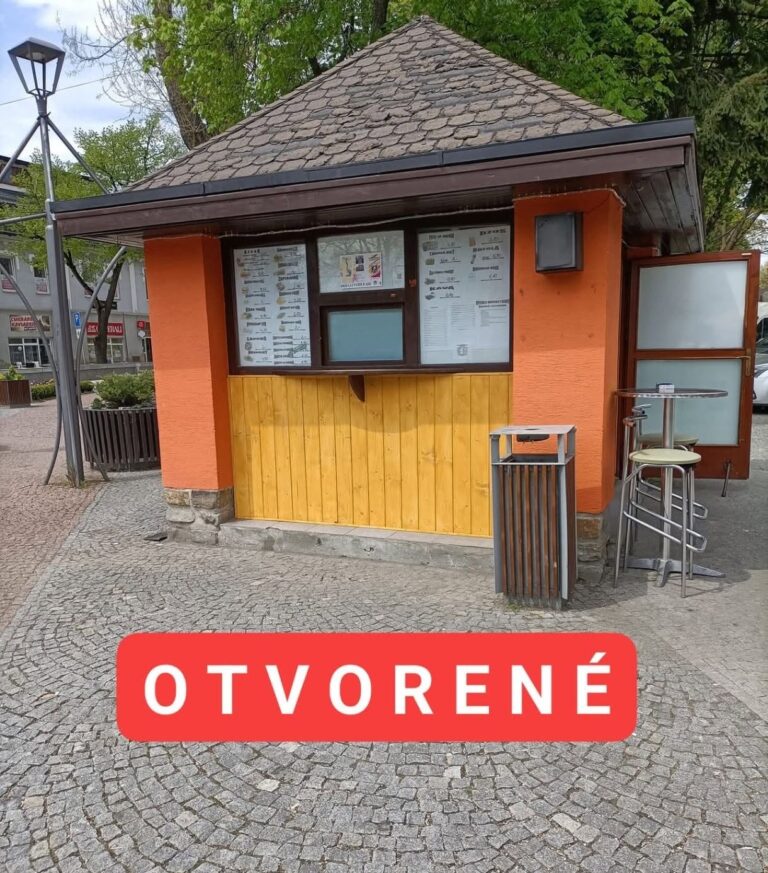 Rýchle občerstvenie Trojičné námestie – Tvrdošín