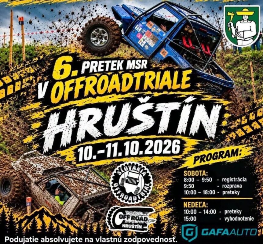 6. pretek MSR v offroadtriale – Hruštín Hruštín